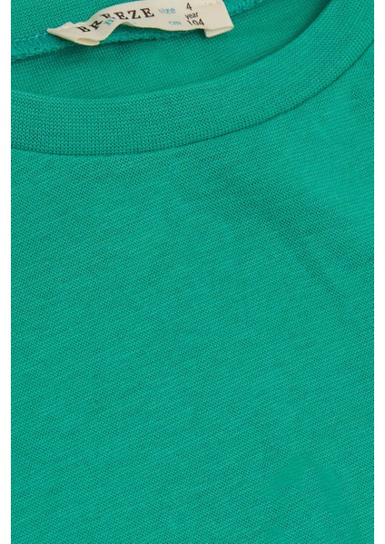 Girls & Boys Erkek Çocuk Uzun Kollu Tişört Basic 1-4 Yaş, Yeşil modelleri