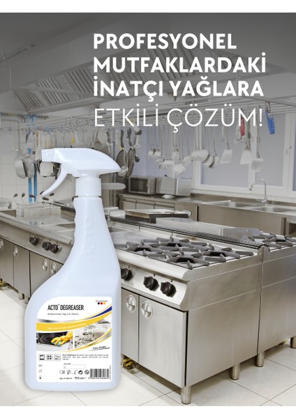 Degreaser 750 ml Kullanıma Hazır Yağ ve Kir Çözücü Etkili Formül fiyatları