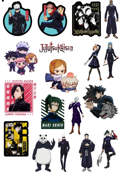 Jujutsu Kaisen Sticker Set