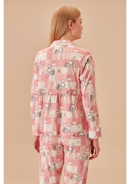 Bunny Maskülen Pijama Takımı