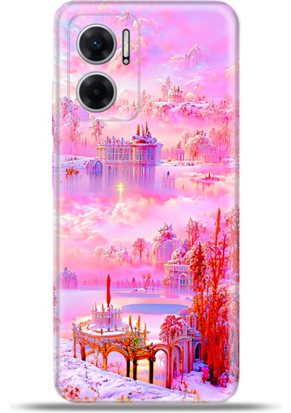 Xiaomi Redmi 10 5g Kılıf Esnek Silikon Kamera Koruma 4K Desenli Özel Tasarım - Aşk Mevsimi