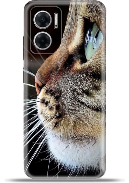 Xiaomi Redmi 10 5g Kılıf Esnek Silikon Kamera Koruma 4K Desenli Özel Tasarım - Tekir