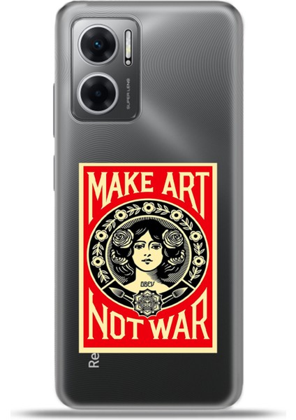 Xiaomi Redmi 10 5g Kılıf Esnek Silikon Kamera Koruma 4K Desenli Özel Tasarım - Makeart