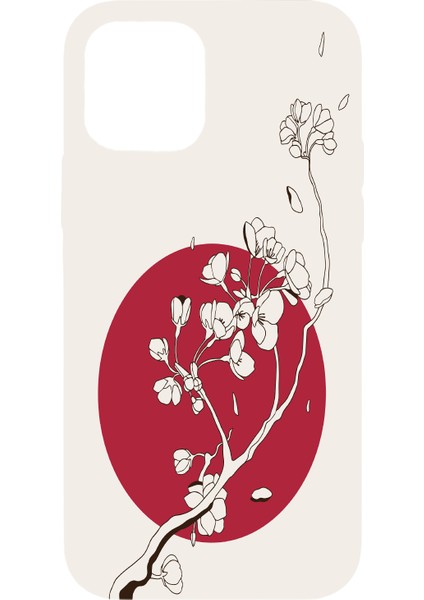 Illustration Cherry Petals Cases Apple iPhone 15