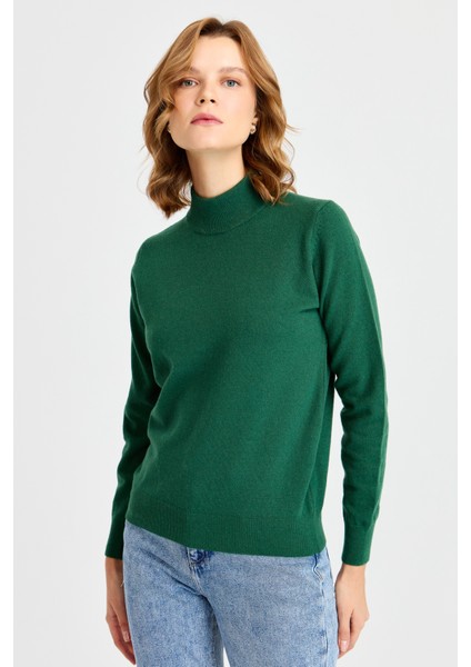 Kadın Yarım Balıkçı Yaka Klasik Bluz Ö.başı fiyatları