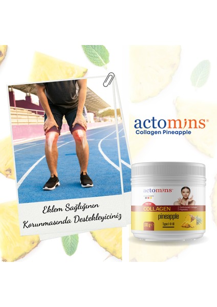 Actomıns® Collagen Pineapple 3 Aylık Paket | 3'lü Paket modelleri