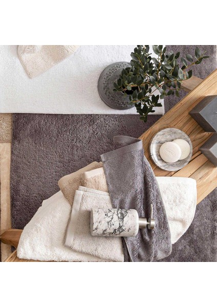 Bamboo Solid Banyo Paspası 70X130 cm Koyu Gri fiyatları