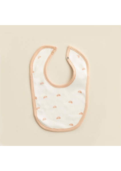 Rainbow Yenidoğan Önlük Ekru