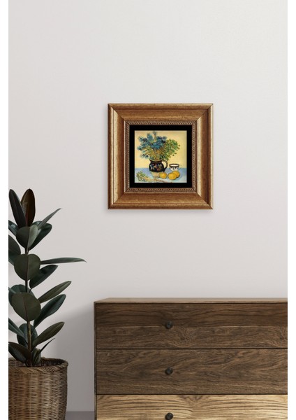 Van Gogh Çerçeveli Taş Tablo fırsatları