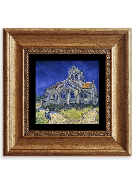 Van Gogh Çerçeveli Taş Tablo