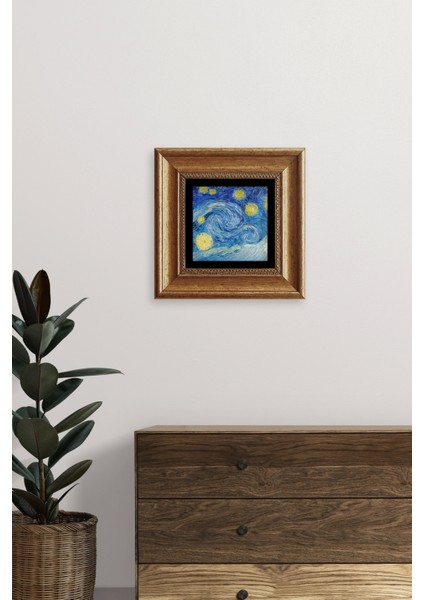 Van Gogh Çerçeveli Taş Tablo indirimleri