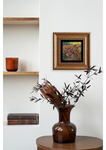 Van Gogh Çerçeveli Taş Tablo fırsatları