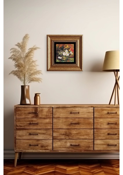 Van Gogh Çerçeveli Taş Tablo fırsatları