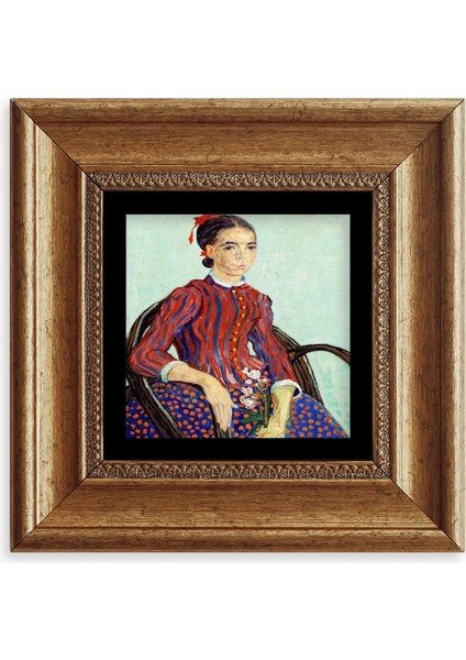 Van Gogh Çerçeveli Taş Tablo