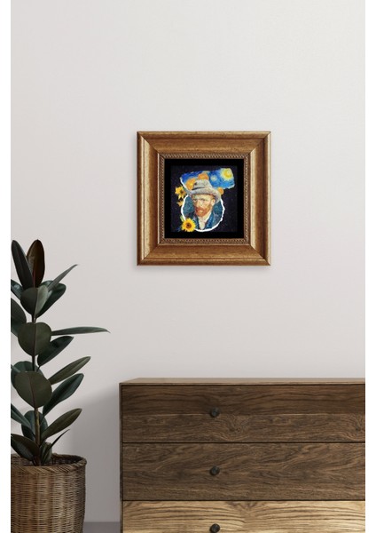 Van Gogh Çerçeveli Taş Tablo indirimleri