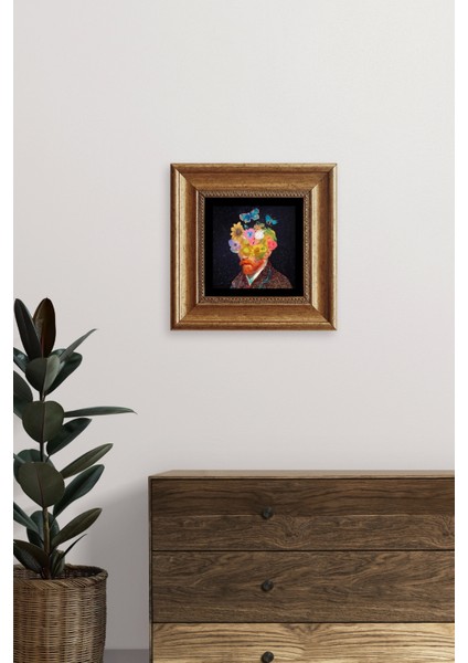 Van Gogh Çerçeveli Taş Tablo fırsatları