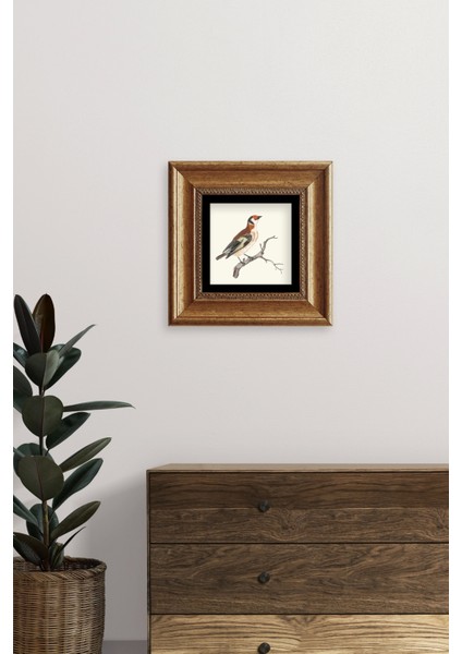 Dal ve Kuş Çerçeveli Taş Tablo fırsatları