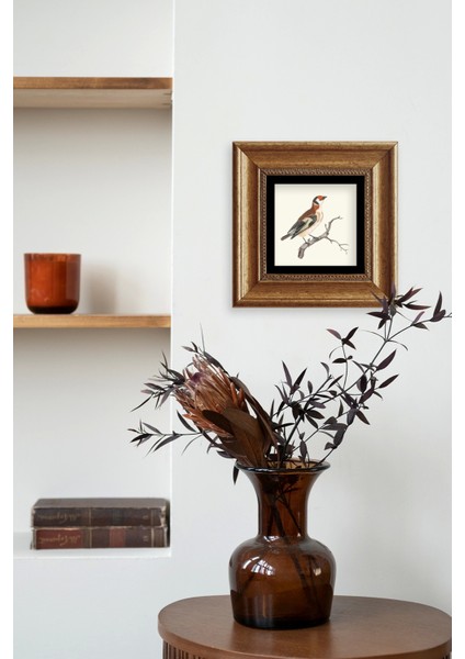 Dal ve Kuş Çerçeveli Taş Tablo indirimleri