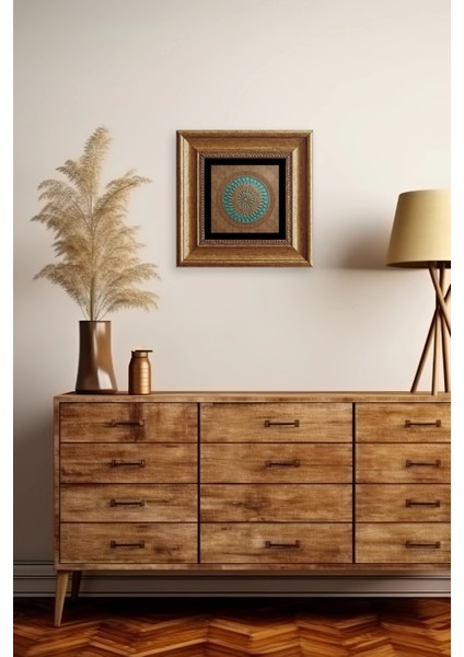 Motif Çerçeveli Taş Tablo modelleri