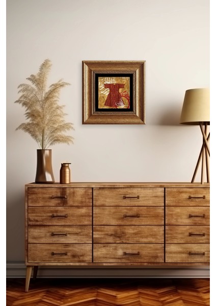 Kaftan ve Tuğra Çerçeveli Taş Tablo fiyatları