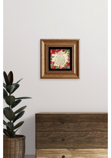 Bereket Duası Çerçeveli Taş Tablo indirimleri