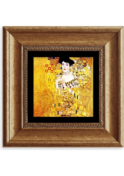 Gustav Klimpt Çerçeveli Taş Tablo
