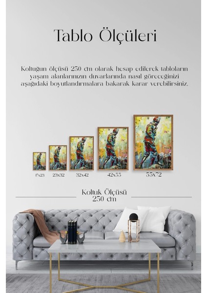 Atatürk Ahşap Çerçeveli Tablo indirimleri