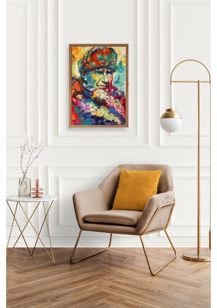 Atatürk Ahşap Çerçeveli Tablo modelleri