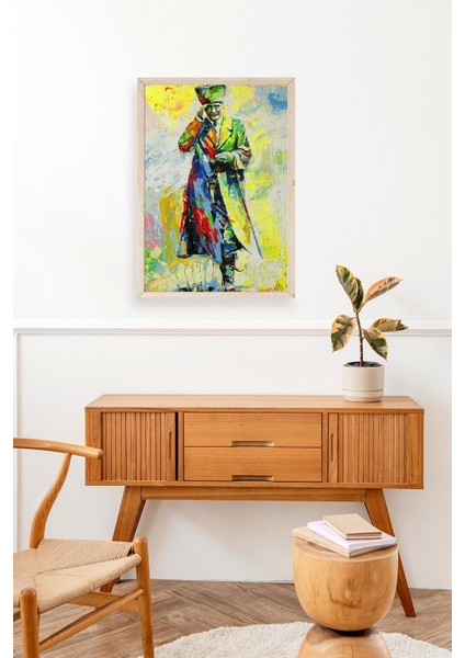 Atatürk Ahşap Çerçeveli Tablo modelleri