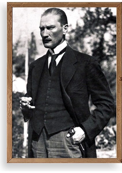 Atatürk Ahşap Çerçeveli Tablo