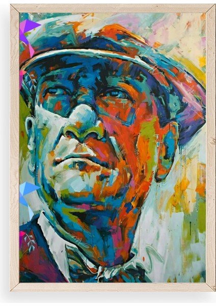 Atatürk Ahşap Çerçeveli Tablo