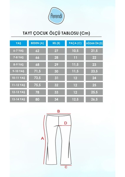 Ispanyol Paça Kız Çocuk Tayt Siyah