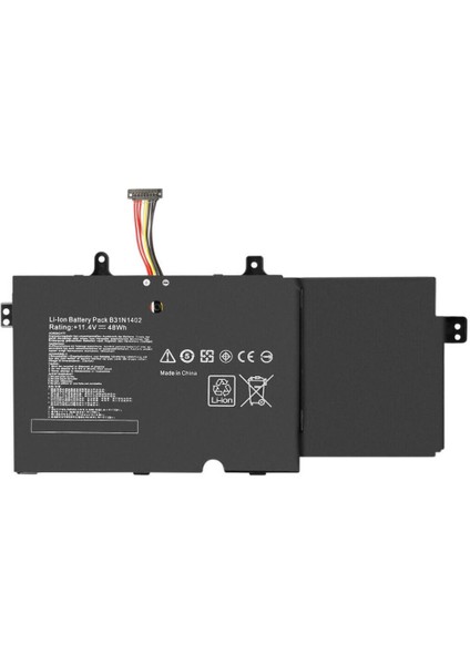 Asus Q551LB Laptop Batarya ile Uyumlu Pil