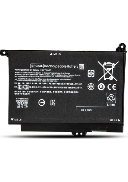 Hp Pavilion 15-AU114NT Batarya ile Uyumlu Pil, BP02XL