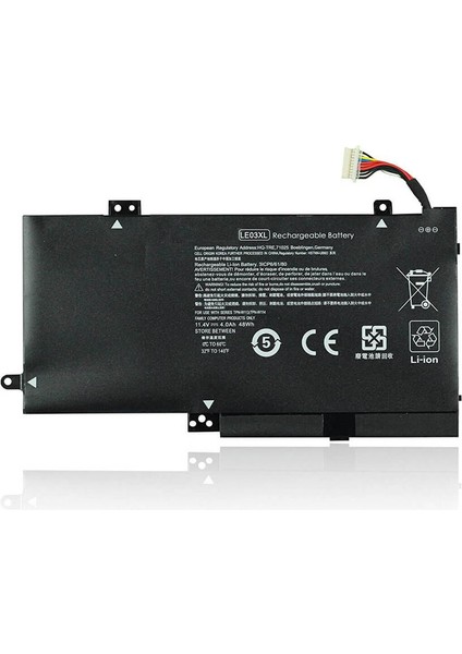 Hp Envy 15-W000 X360, 15-W100 X360, 15-W200 X360 Batarya ile Uyumlu Pil LE03XL