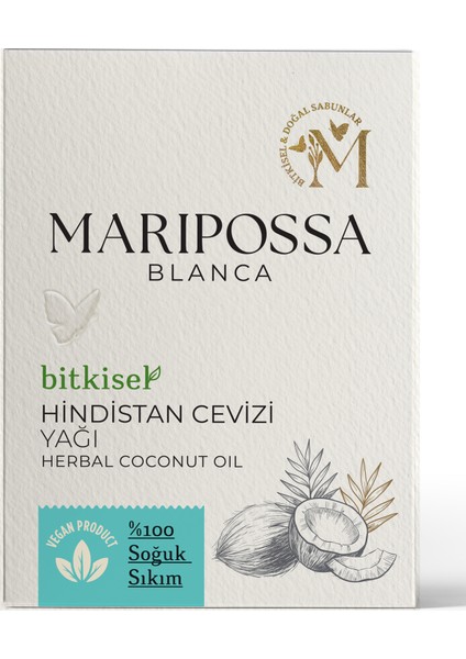 Blanca Hindistan Cevizi Yağı 150 gr