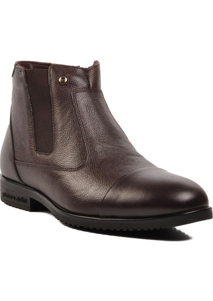 11925251-24K Kahverengi Deri Erkek Bot