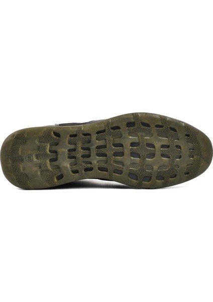 Dbdr 1825 Siyah Nubuk Deri Erkek Casual Ayakkabı