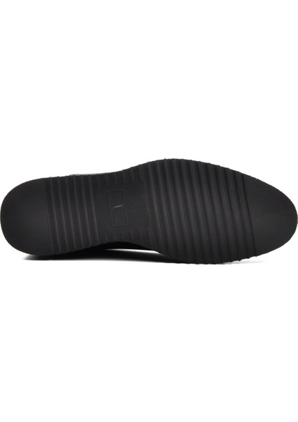 6590 Siyah Rugan Hakiki Deri Erkek Casual Ayakkabı indirimleri