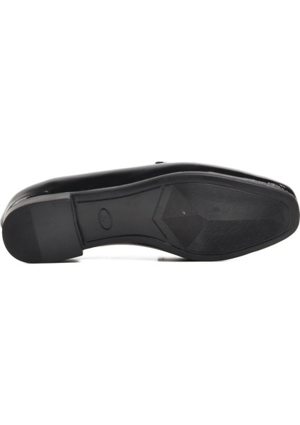 514508 Siyah Kadın Loafer Ayakkabı