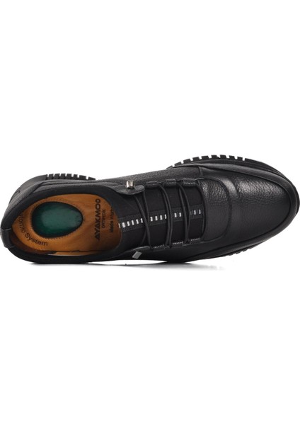 316 Siyah Hakiki Deri Erkek Casual Ayakkabı fırsatları