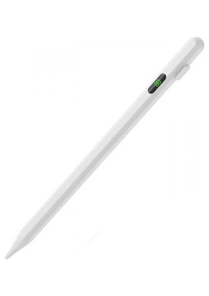Şarj Göstergeli Dokunmatik Tablet Kalemi Stylus Kalem Apple ve Android Ile Uyumlu Çizim Kalemi