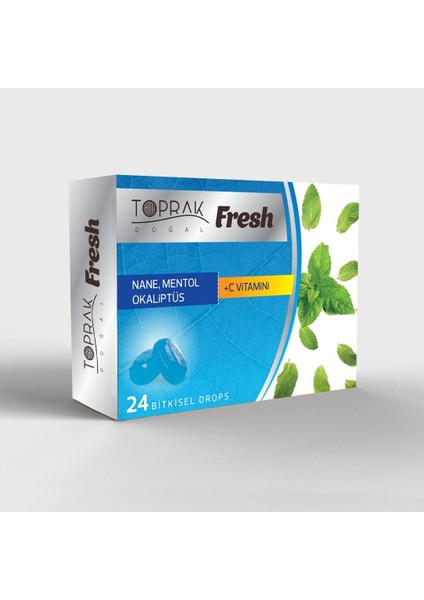 Nane, Mentol, Okaliptüs, C Vitamini 24 Drops