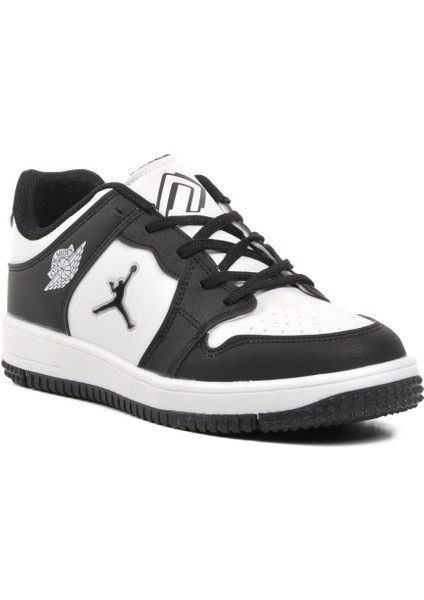 Haykat Kısa Siyah-Beyaz Unisex Sneaker