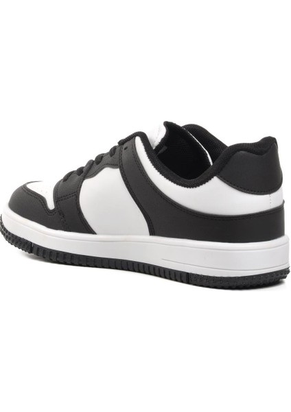 Haykat Kısa Siyah-Beyaz Unisex Sneaker fırsatları