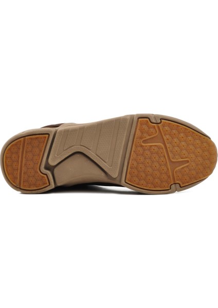 244110-3 Kahve Nubuk Hakiki Deri Erkek Casual Ayakkabı indirimleri