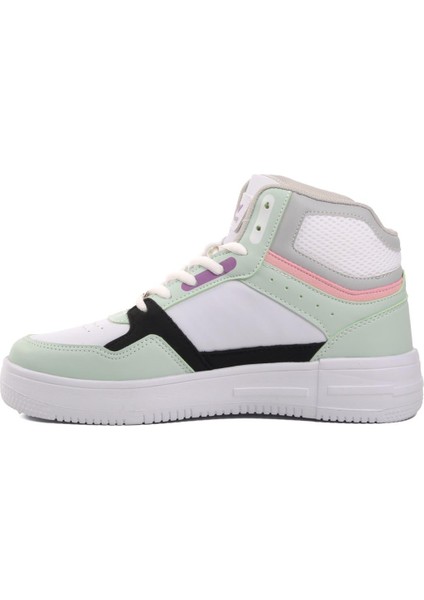 Berry Hi Beyaz-Su Yeşili Bağcıklı Unisex Hi Sneaker modelleri