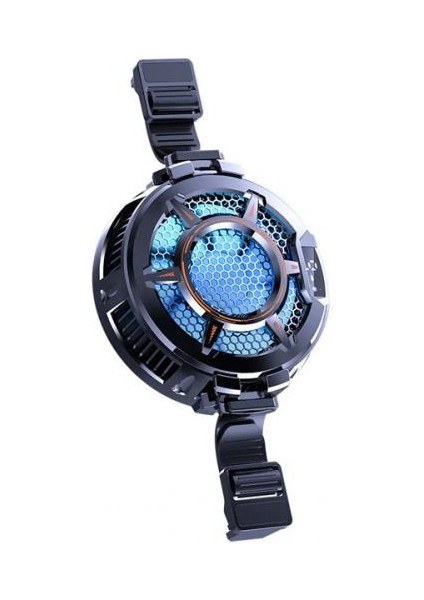 Dijital Ekranlı Turbo Soğutucu 30W Tüm Tabletlere Uyumlu Tablet Soğutucu Radyatör Soğutma Fanı