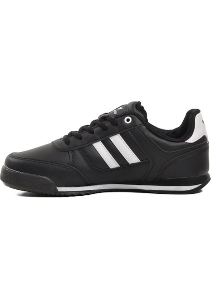 Effective Pu Siyah-Beyaz Bağcıklı Erkek Sneaker
