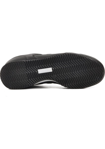 Effective Pu Siyah-Beyaz Bağcıklı Erkek Sneaker